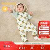 巴拉巴拉婴儿连体衣宝宝新生儿衣服爬服哈衣2025撞色时尚可爱209325120202