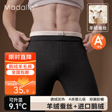 莫代尔A类羊绒保暖裤男发热内穿秋裤秋冬鹅绒薄绒衬裤加厚线裤打底毛裤