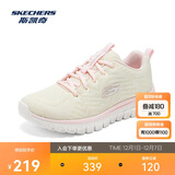斯凯奇男女鞋跑步鞋旅游鞋透气运动妈妈舒适健步鞋12615