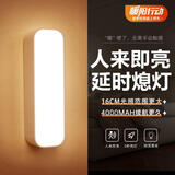 心有所属人体感应灯充电磁吸小夜灯卧室床头起夜灯家用氛围便携酷毙夜光灯