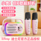 迪士尼（Disney）无线K歌麦克风音响儿童话筒蓝牙音箱KTV男孩女孩玩生日新年礼物