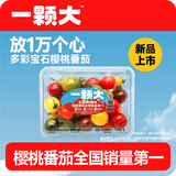 京鲜生&一颗大七彩宝石番茄 爆汁西红柿净重458g*4盒 源头直发包邮