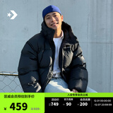 匡威（Converse）官方 外套男简约复古拉链拒水棉服10027971 10027971-A03 XL