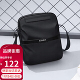 高尔夫（GOLF）单肩包男士休闲斜挎包男防泼水牛津布学生随身小挎包轻便手机包