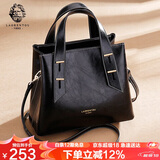 老人头牛皮女士包包女包大容量手提包单肩包斜挎包妈妈包轻奢生日礼物