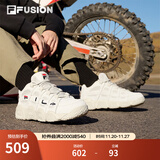 斐乐（FILA）FUSION 斐乐潮牌篮球鞋女鞋低帮篮球文化鞋复古休闲鞋老爹鞋 燕麦色-T12W941206AOM 40