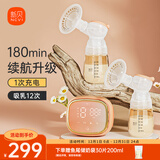 新贝吸奶器 电动吸奶器双边无痛全自动  拔奶器 大吸力吸乳器8102