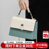 蔻一（Cnoles）包包女士款2025年最新款牛皮女生高端斜挎包通勤大容量单肩包