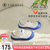泰兰尼斯311初秋男童鞋幼儿园室内鞋透气帆布鞋防滑舒适板鞋白蓝24码