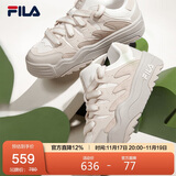 FILA 斐乐官方斑斓鞋ROSETTA女鞋板鞋2025轻便厚底鞋复古休闲鞋