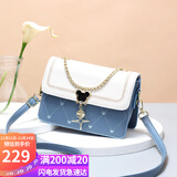 爱情海牛皮包包女包斜挎包品牌单肩包小方包生日礼物高级感送女友老婆