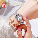 BEXEI手表女小巧精致石英女表女士手链表老婆生日礼物送闺蜜女生女朋友 贝母白【进口机芯-可加价选礼盒】