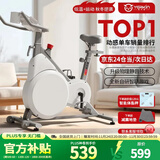 英尔健家用动感单车智能磁控静音运动减肥健身器材室内脚踏车健身单车 [进阶款]物理阻力+蓝牙对战