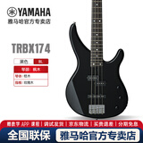 雅马哈（YAMAHA）电贝斯TRBX174四弦5五弦初学者被主动TRBX304贝司 TRBX174-BL黑色