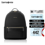 新秀丽（Samsonite）双肩包13英寸电脑包女士背包大学生书包简约时尚旅行包TQ4