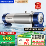惠尔顿（WHEELTON） 全屋中央净水器系统家用厨下净水器前置过滤器自来水农村井水大流量管道超滤机别墅小区房车商用 UF4大平层/全屋够用5200L