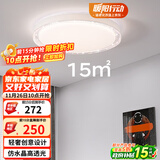 雷士（NVC）LED照明吸顶灯轻奢高端卧室灯书房餐厅绚丽光效透光圆形灯饰