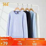 361°卫衣女秋冬季外套运动休闲套头衫宽松圆领长袖上衣662334801D-10