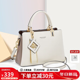 蔻一（Cnoles）包包女包真牛皮女士斜挎大容量手提包通勤生日礼物送女友老婆