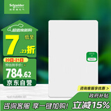 施耐德电气 配电箱 空开强电箱 家用 白色面盖 三排48回路 天朗系列TLA48B