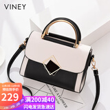 viney包包女包牛皮斜挎单肩包洋气轻奢手提包生日礼物高级感送女友老婆