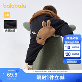 巴拉巴拉宝宝裤子男童长裤秋冬女童加绒裤婴儿pp裤外穿2024萌208424108211