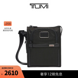 TUMI/途明【Alpha3直降】Alpha 3斜挎手提包便携口袋单肩包 黑色/02203110D3