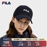 FILA斐乐官方【易烊千玺同款】男女帽棒球帽时尚休闲帽子运动帽遮阳帽