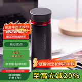 乐扣乐扣（LOCK&LOCK）菲特旋转盖轻量杯保温杯学生商务水杯450ml黑红 LHC4131BKR