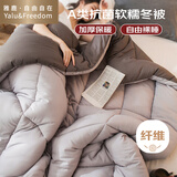 雅鹿·自由自在A类被子抗菌春秋冬季棉被芯单双人宿舍学生5斤150x200cm 古典灰