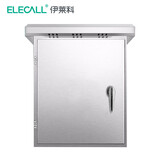 伊莱科（ELECALL）配电箱300*400*180mm-201系列户外不锈钢防水监控箱充电箱电气控制箱（台）0.5mm 手锁不印字