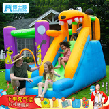 博士豚充气城堡家庭版蹦蹦床小型儿童室内充气跳床滑梯游乐园带娃神器 72007-小狗城堡( 跳床款 )