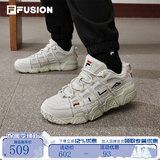 FILA FUSION斐乐女鞋潮牌文化篮球鞋休闲鞋情侣运动鞋斐乐男女鞋 燕麦色-OM【情侣】 36.5