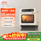 欧宁（OUNIN）小方块蒸烤箱 蒸烤炉家用台式电烤箱12L容量 多功能烤箱智能预约 蒸烤炸一体机