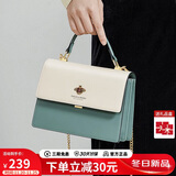 蔻一（Cnoles）包包女士款2025年最新款牛皮女生高端斜挎包通勤大容量单肩包