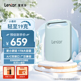雷克沙（Lexar）Air小轻块1TB Type-c USB3.2移动固态硬盘（PSSD）SL260传输速度400MB/s手机直连 轻松扩容 小青柠