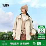森马（Semir）夹克男冬抗静电外套摇粒绒情侣上衣109724108203