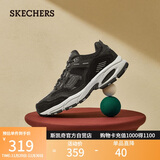 斯凯奇（Skechers）男鞋秋季厚底老爹鞋休闲熊猫鞋软底运动鞋237067