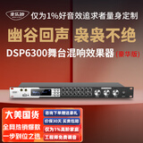 麦乐迪DSP6300卡拉ok混响器 数字音频前级效果器 家庭影院防啸叫调音台处理器含话筒 调音台均衡器 DSP6300专业K歌效果器豪华版 标准版