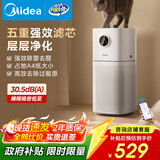 美的（Midea）【母婴级】空气净化器家用除甲醛除烟味异味过敏原空气净化机森林家L1 Lite国家补贴