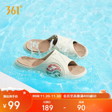 361°运动拖鞋男AG夏季篮球厚底沙滩休闲外穿凉拖鞋子男672426728-2