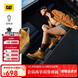 CAT卡特经典大黄靴马丁靴男女鞋升级版防泼水鞋面四季户外登山工装靴 女款 P312082N1EDC25 38