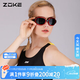 ZOKE洲克 防水防雾泳镜 男女中框游泳眼镜游泳装备618501105-2