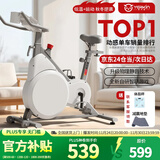 英尔健家用动感单车智能磁控静音运动减肥健身器材室内脚踏车健身单车 [进阶款]物理阻力+蓝牙对战