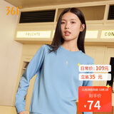361°卫衣女秋冬季外套运动休闲套头衫宽松圆领长袖上衣662334801D-8