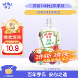 亨氏 (Heinz) 超金苹果西梅泥78g (婴儿辅食 果汁泥 初期-36个月适用)