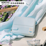 国誉(KOKUYO)Littlewoods系列HACO HACO收纳整理包中包桌立式收纳包笔袋 雪松蓝 1个装 WSG-BBN02LB