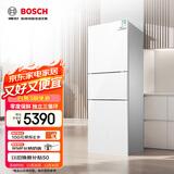 博世（BOSCH） 274升 三门冰箱小型电冰箱混冷无霜维他保鲜玻璃面板（白色）KKU28S20TI