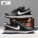 耐克（NIKE）男鞋士 25冬季新款运动鞋子男小白鞋低帮休闲鞋子耐磨透气板鞋男 【冬季热销】016-经典黑白/晒图退10 39 （内长245mm）