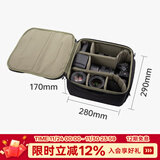 PGYTECH摄影相机内胆包单肩摄影包相机包配件单反镜头收纳包DIY隔板手提便携防震防溅水 相机内胆包 M